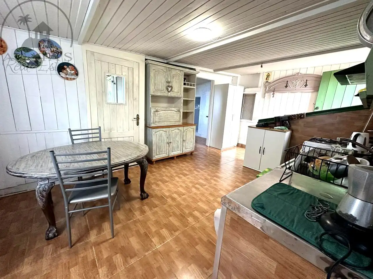 Küche von Country house zur Miete in El Genovés mit Privatgarten, Terrasse und Möbliert