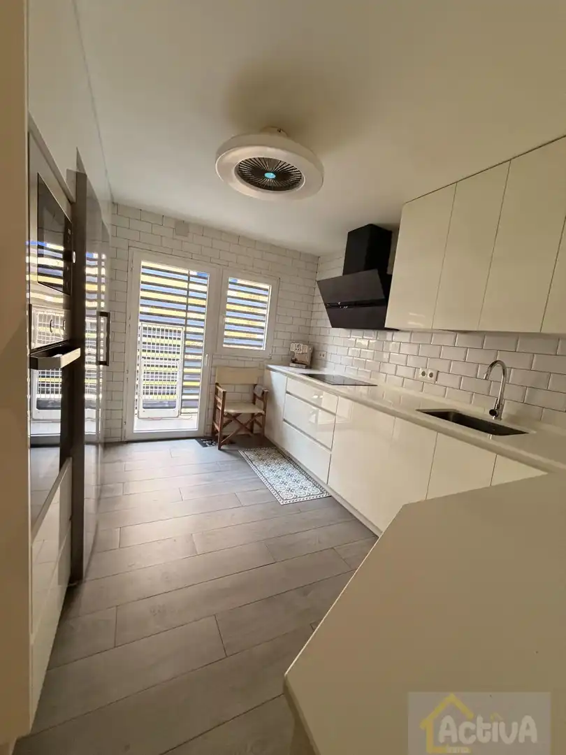 Cocina de Piso de alquiler en Mérida con Terraza