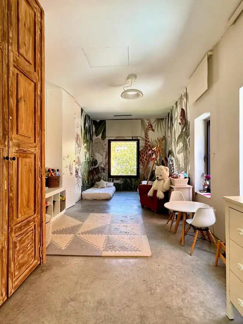 Sala d'estar de Casa o xalet de lloguer en Madrid amb Aire condicionat, Calefacció i Jardí privat