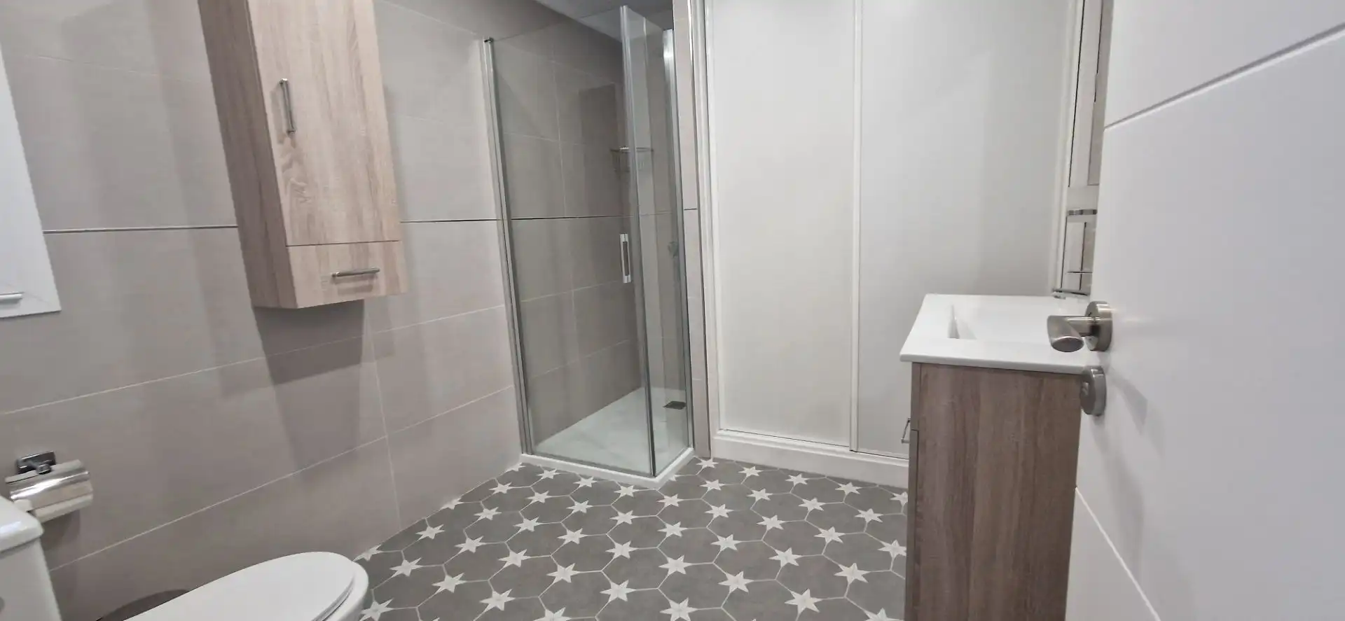 Baño de Piso de alquiler en San Cristóbal de la Laguna con Aire acondicionado y Amueblado