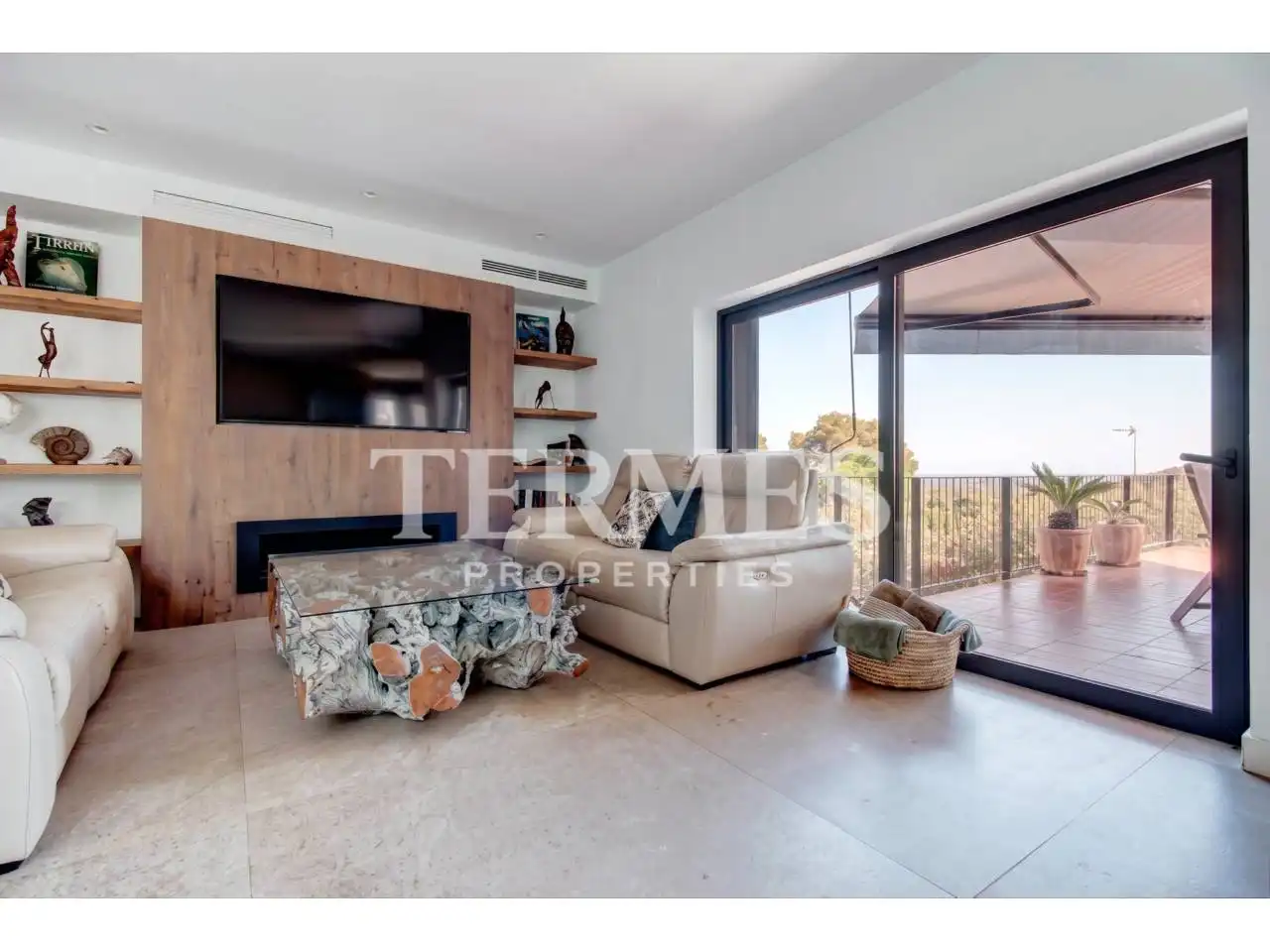 Living room of Houses for rent in Gavà  with Air Conditioner, Heating and Private garden