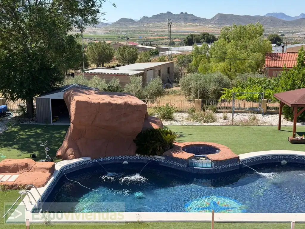 Piscina de Casa o chalet en venta en Jumilla con Jardín privado, Terraza y Piscina