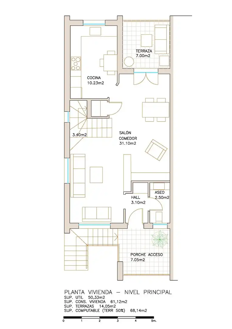 Casa adosada en venta en Chiva con Aire acondicionado, Calefacción y Terraza