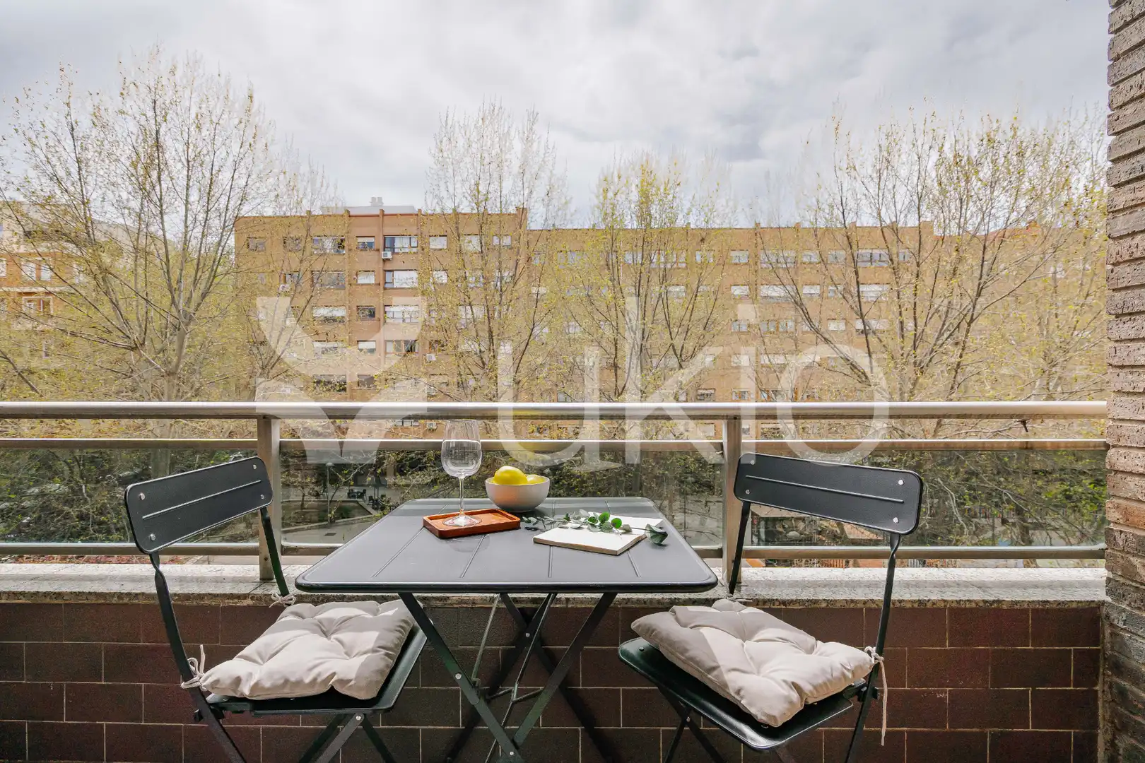 Terrace of Apartments for rent in Madrid  with Air Conditioner, Heating and Furnished