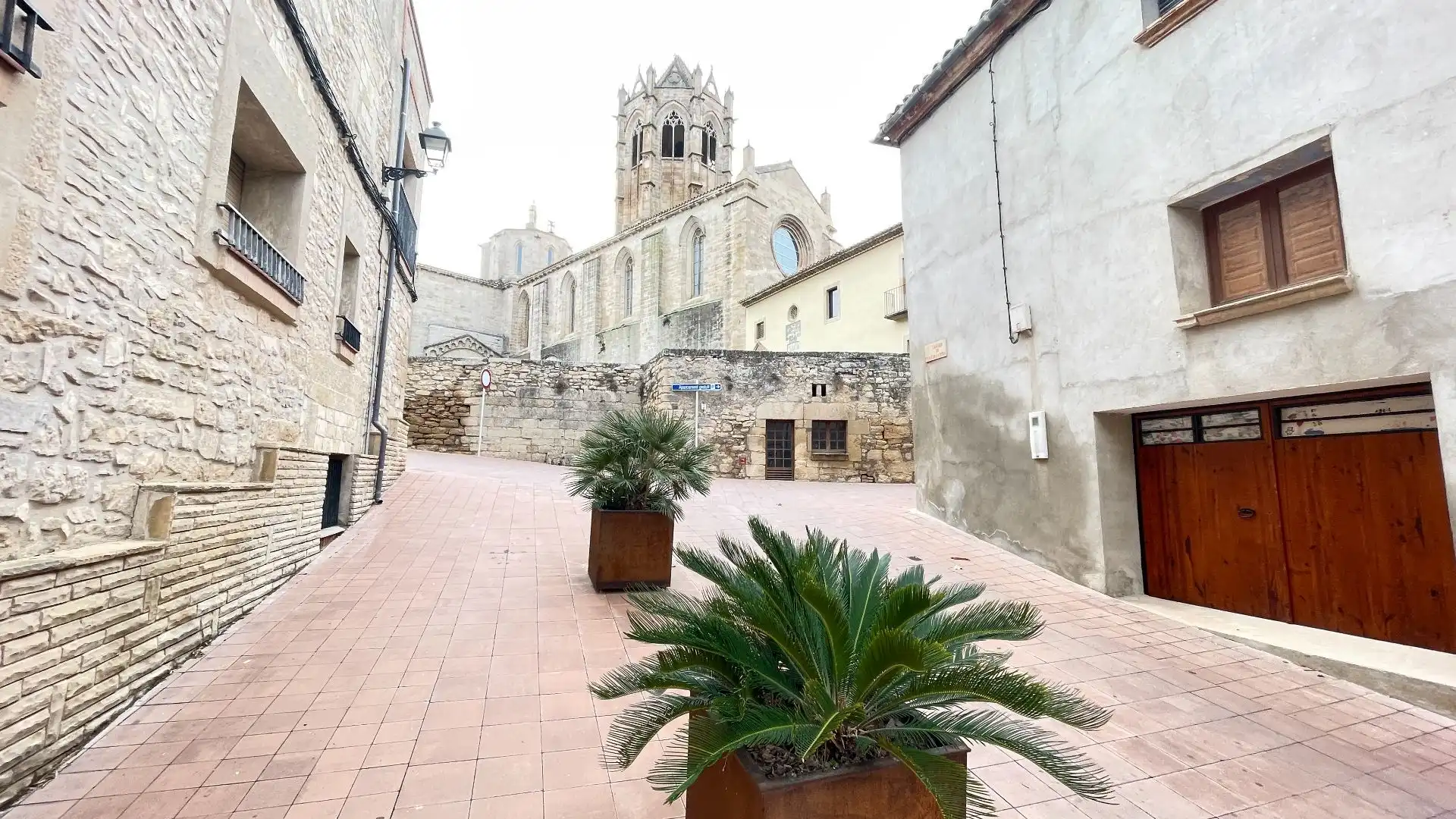 Vista exterior de Finca rústica en venda en Vallbona de Les Monges amb Terrassa
