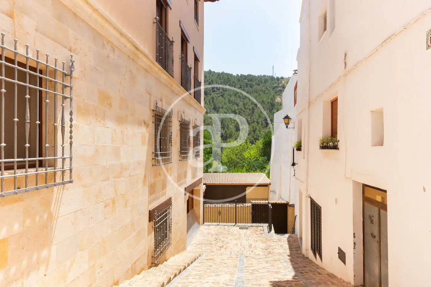 Vista exterior de Casa adosada en venda en Gaibiel amb Terrassa, Traster i Balcó