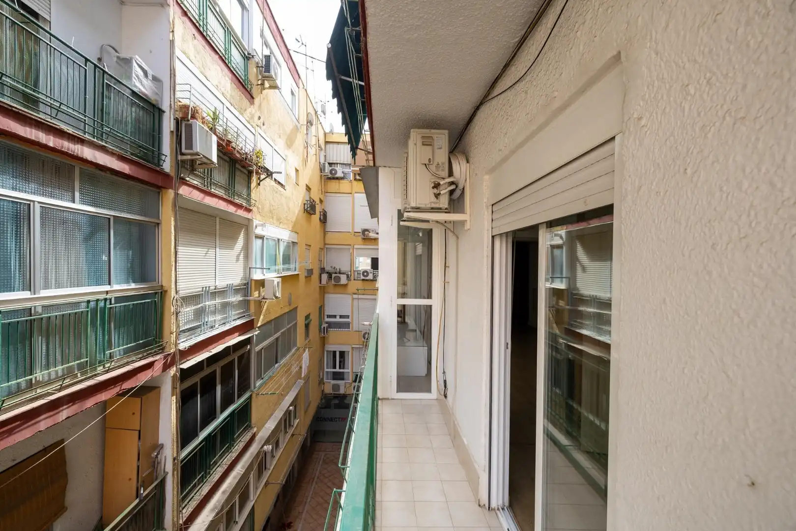 Balcony of Flat for sale in Granada