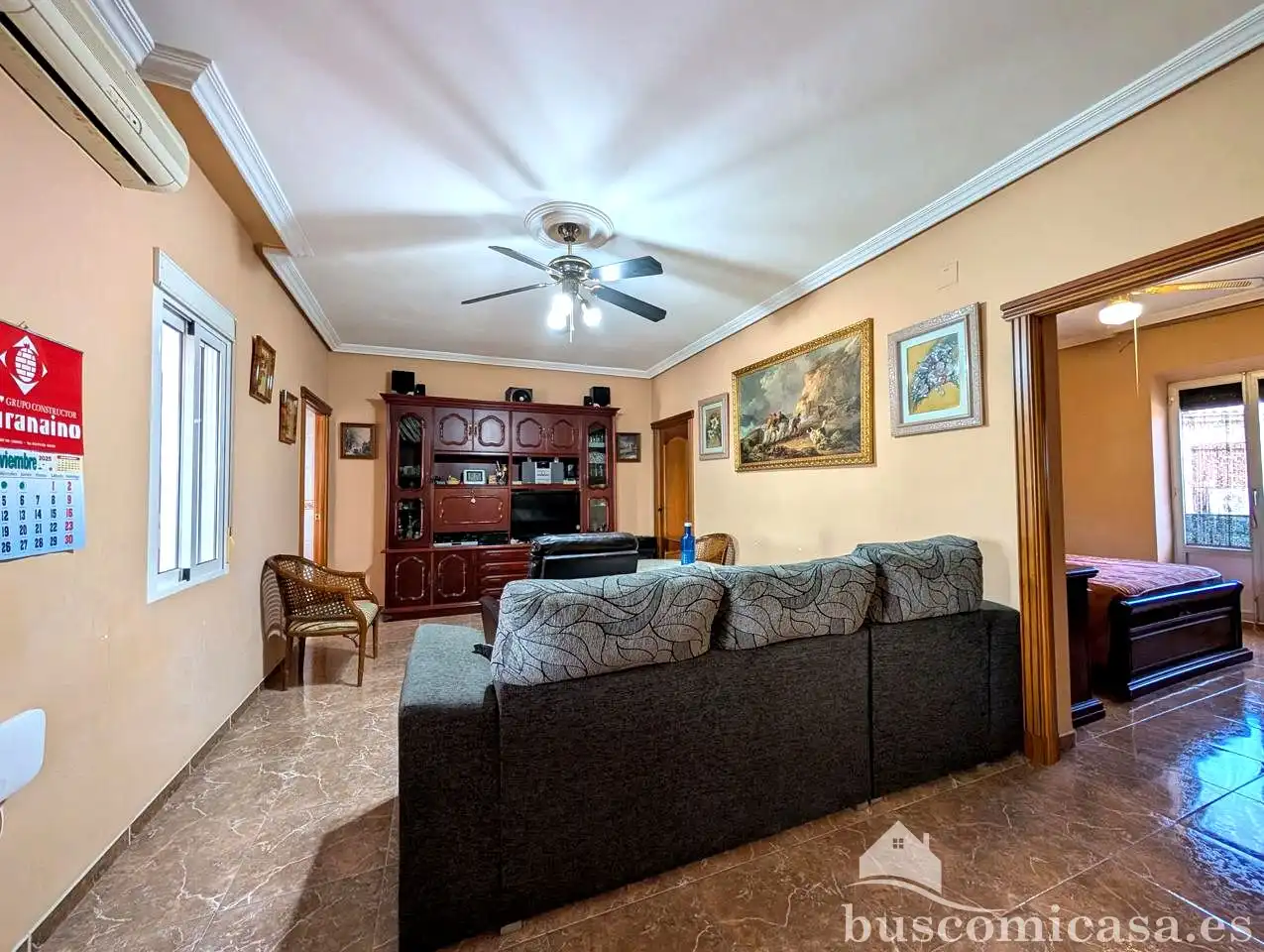 Wohnzimmer von Wohnung zum Verkauf in Bailén mit Klimaanlage, Terrasse und Abstellraum