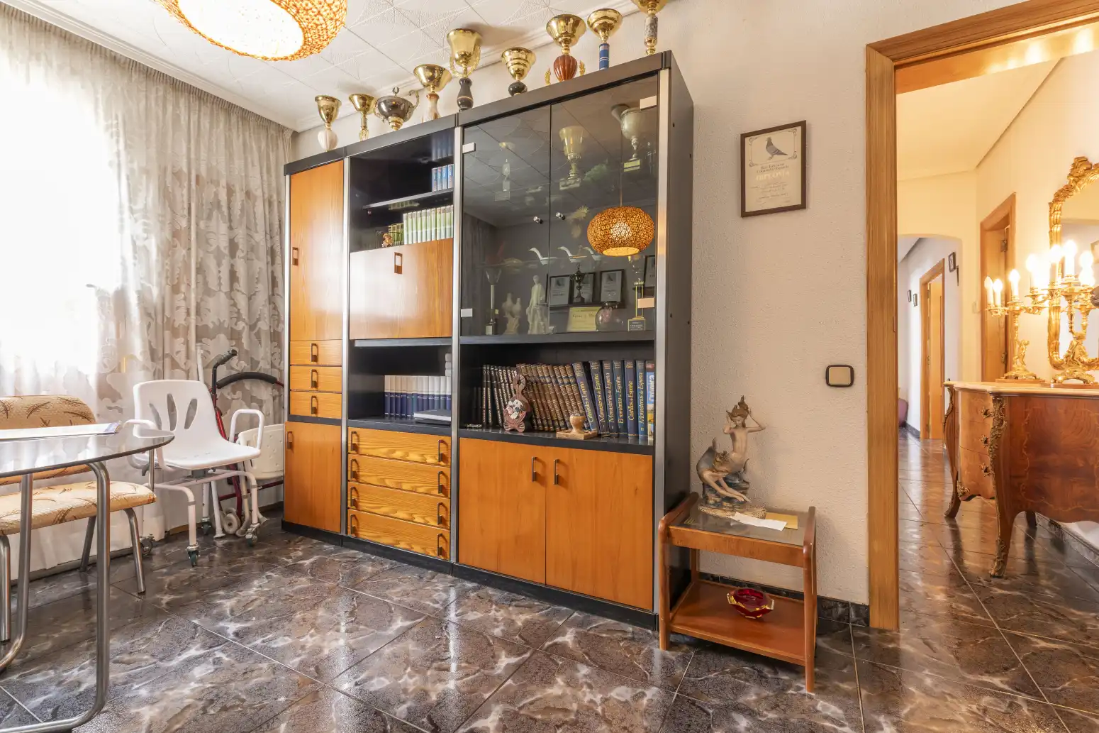Sala de estar de Casa o chalet en venta en Tavernes Blanques con Aire acondicionado, Calefacción y Terraza