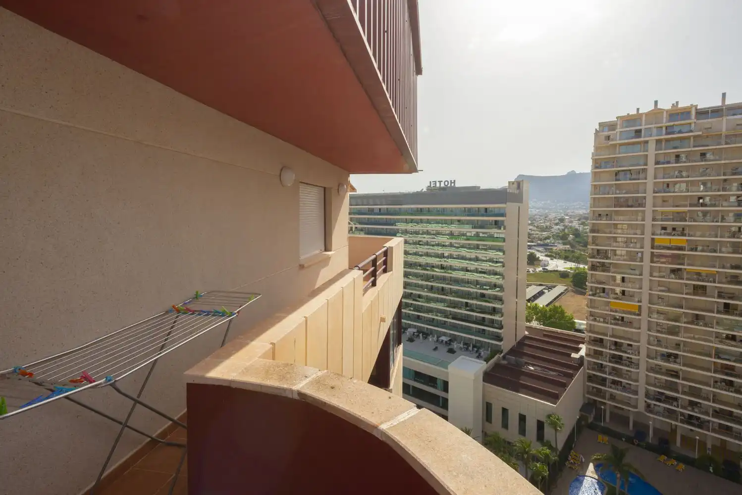 Balcony of Apartments for sale in Calpe / Calp  with Air Conditioner, Terrace and Community pool