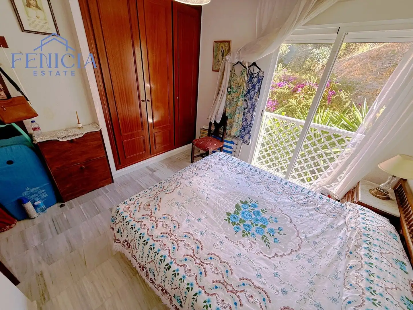 Schlafzimmer von Wohnung zur Miete in Almuñécar mit Klimaanlage, Terrasse und Möbliert