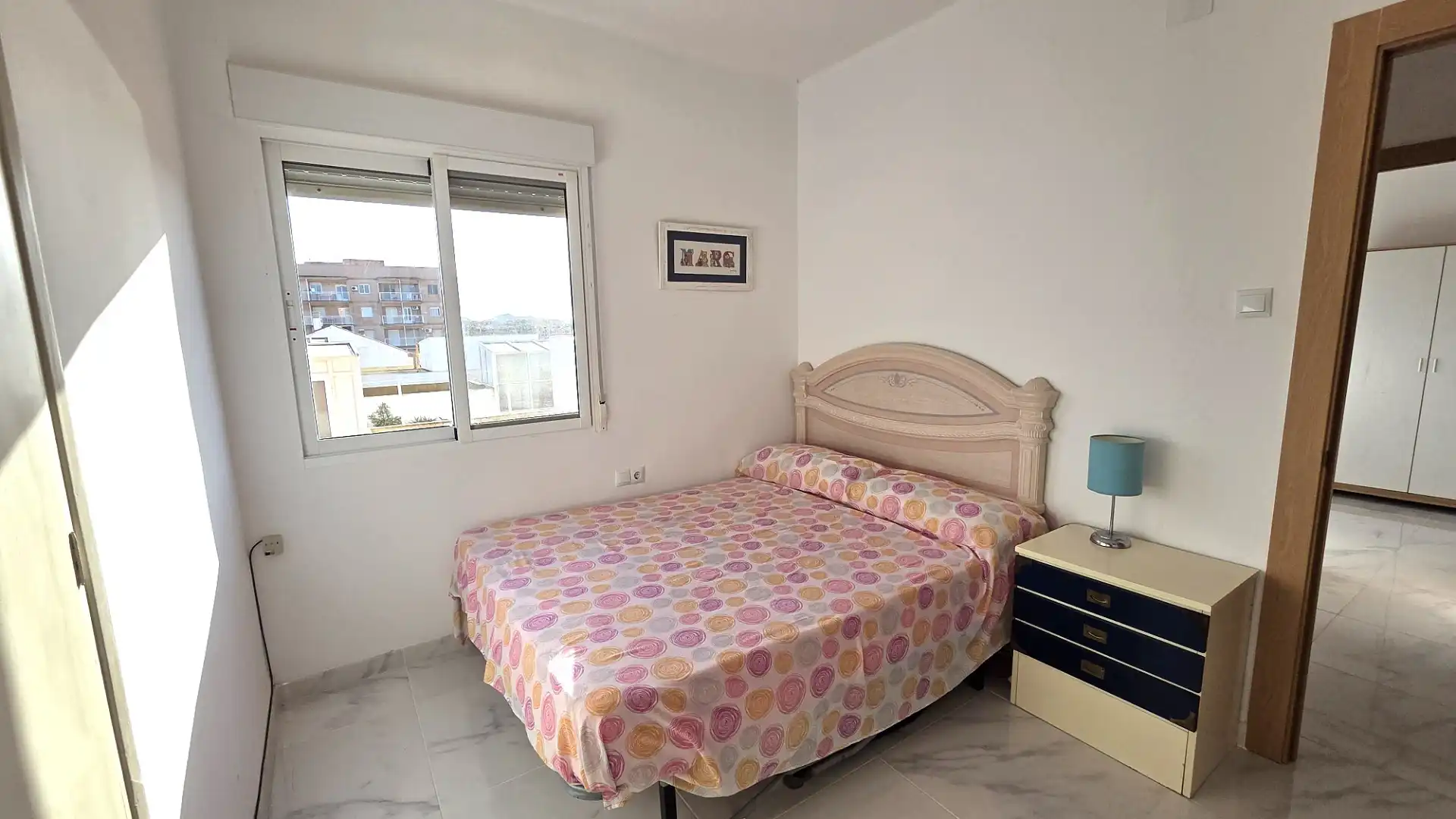 Bedroom of Flat for sale in Cartagena  with Terrace, Furnished and Oven