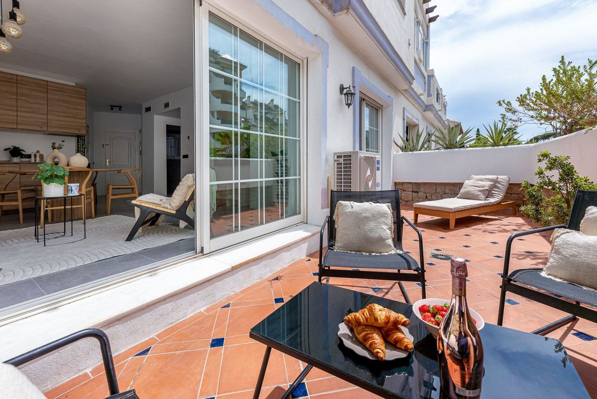 Terrace of Flat to rent in Marbella  with Air Conditioner, Heating and Terrace