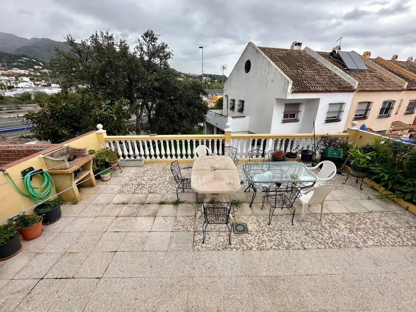 Terrace of Detached homes for sale in Marbella  with Air Conditioner, Terrace and Balcony