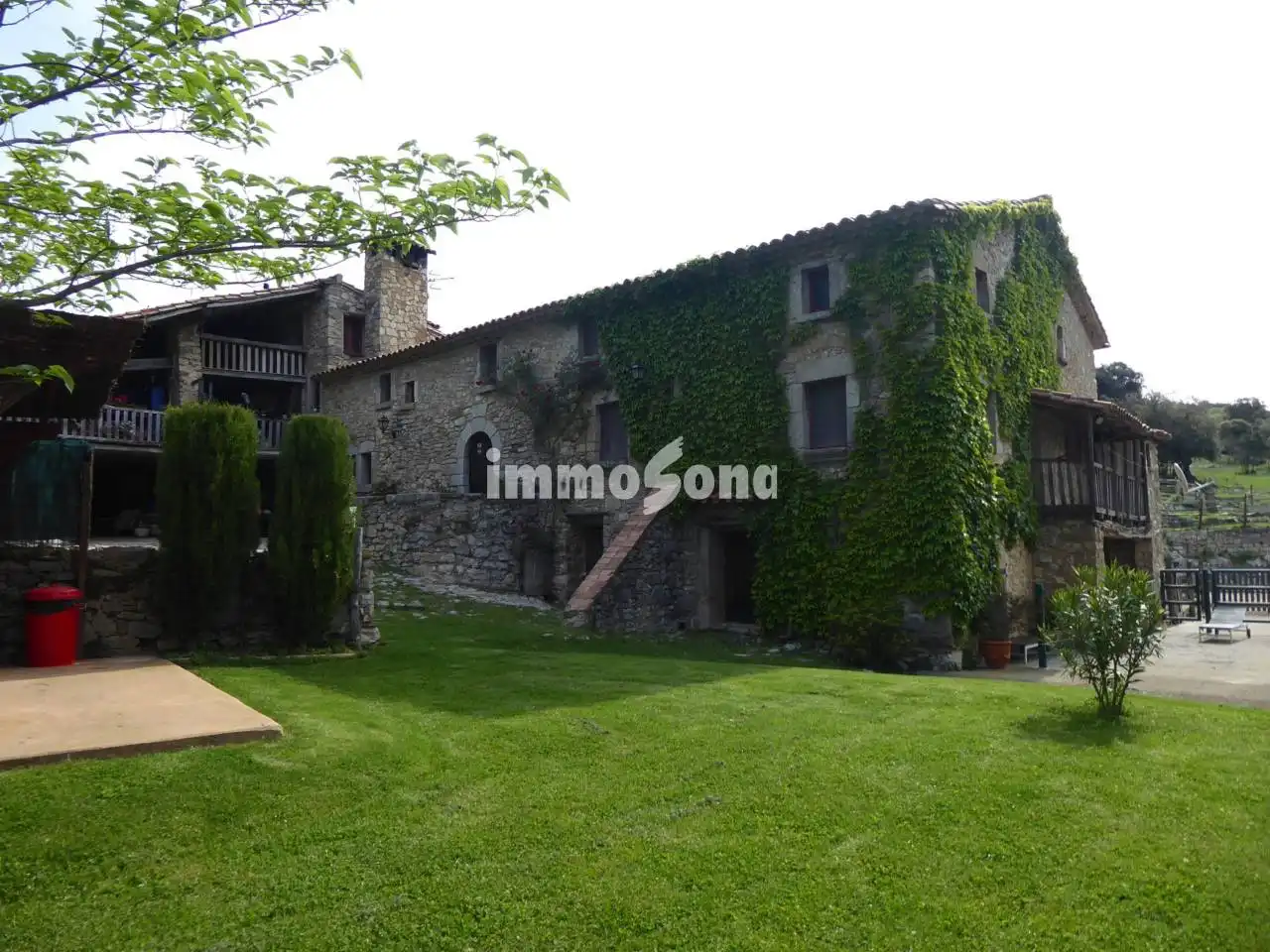 Vista exterior de Finca rústica en venta en Argelaguer con Calefacción, Jardín privado y Terraza