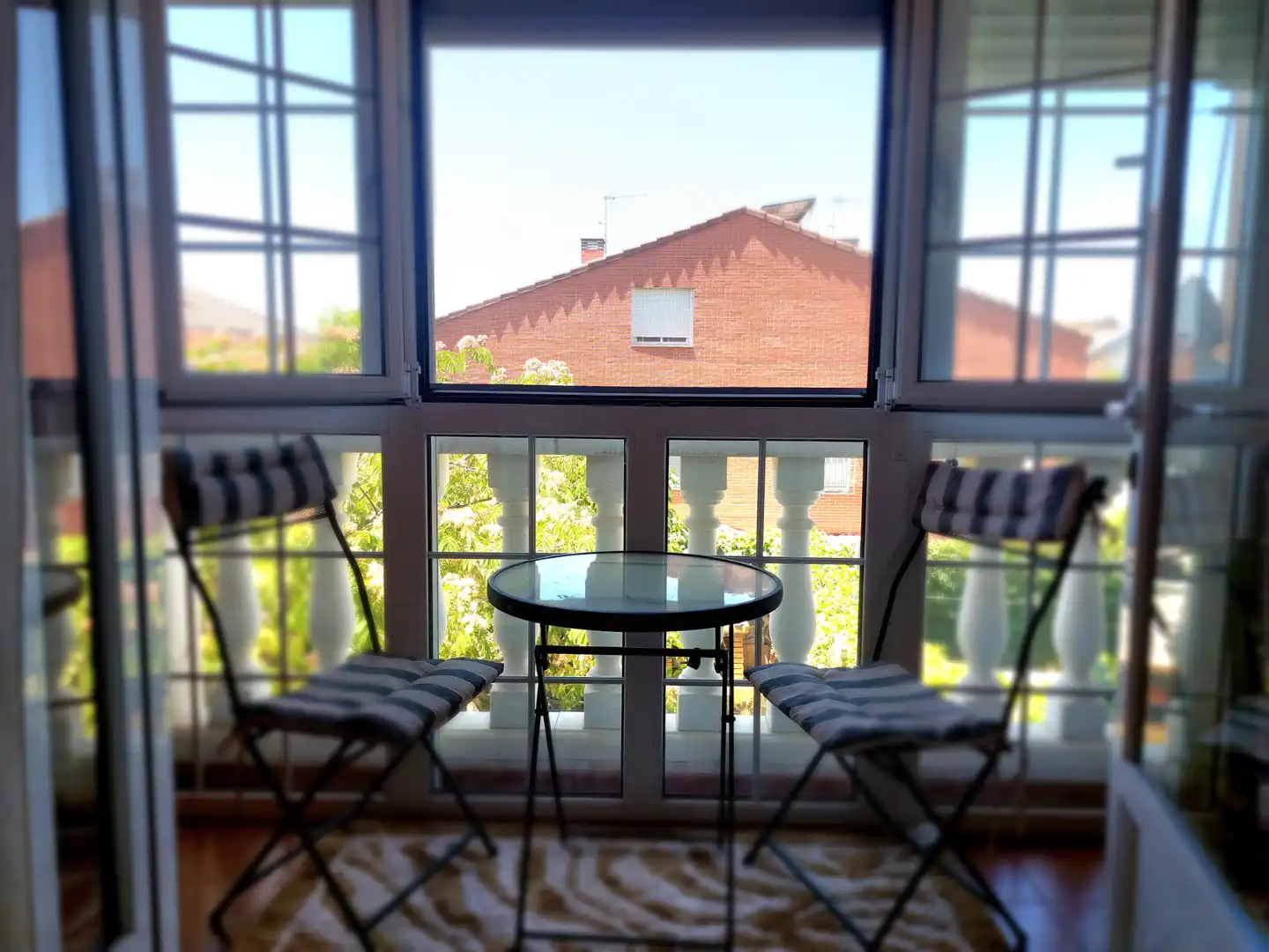 Terraza de Casa adosada en venta en Rivas-Vaciamadrid con Aire acondicionado, Calefacción y Jardín privado