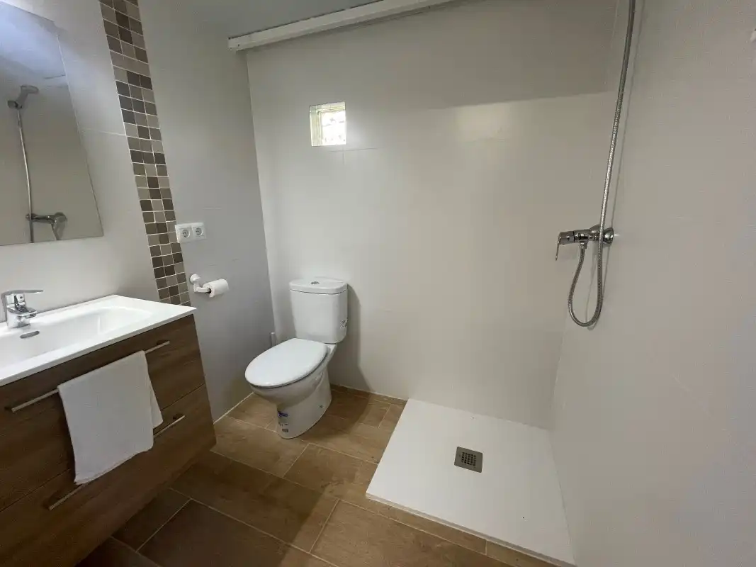 Baño de Casa adosada en venta en Barx con Jardín privado y Amueblado