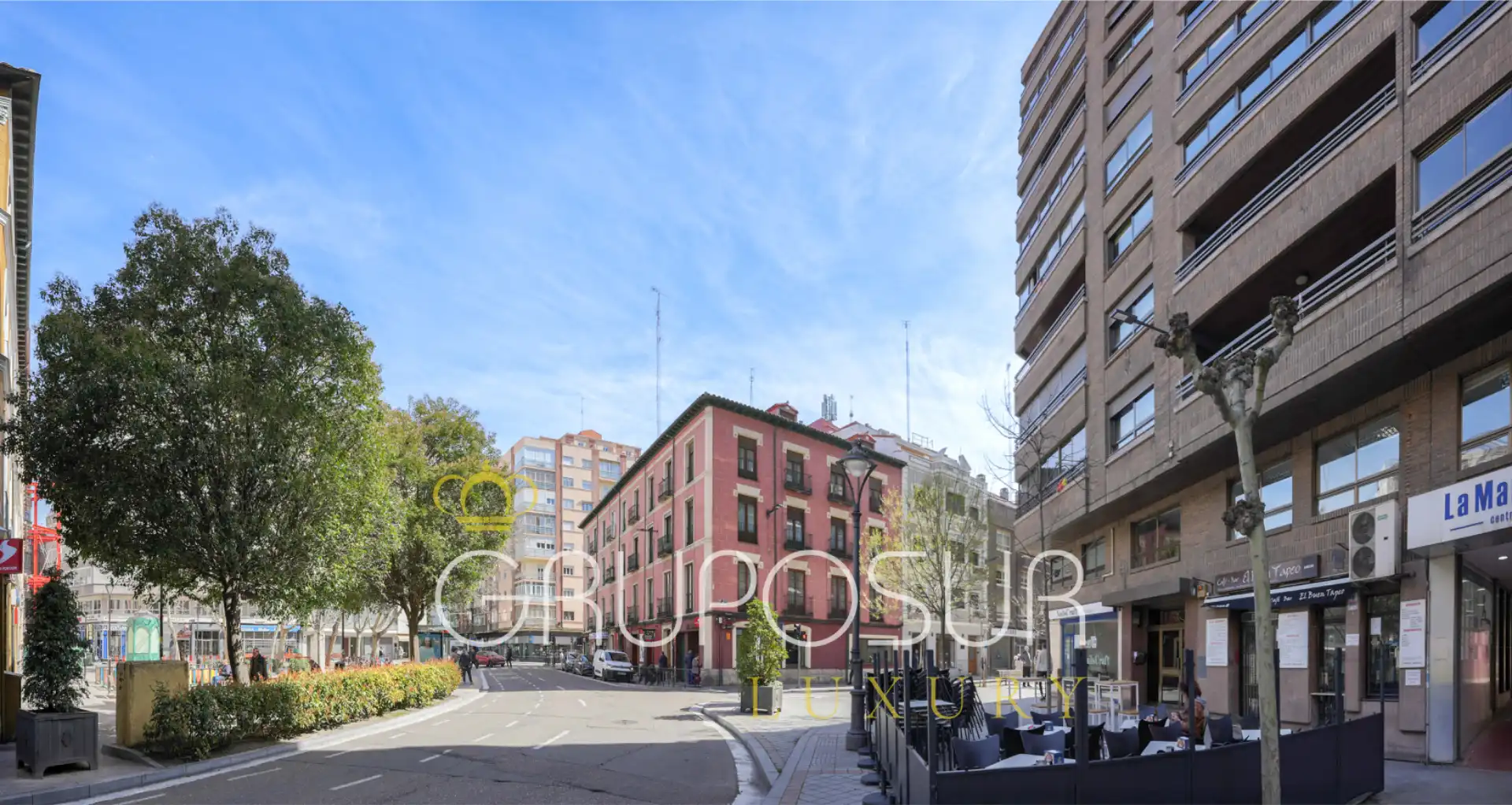 Vista exterior de Piso en venta en Valladolid con Calefacción, Parquet y Terraza