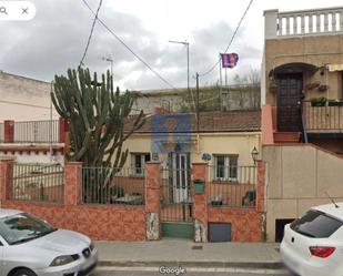 Exterior view of Single-family semi-detached for sale in  Barcelona Capital  with Terrace