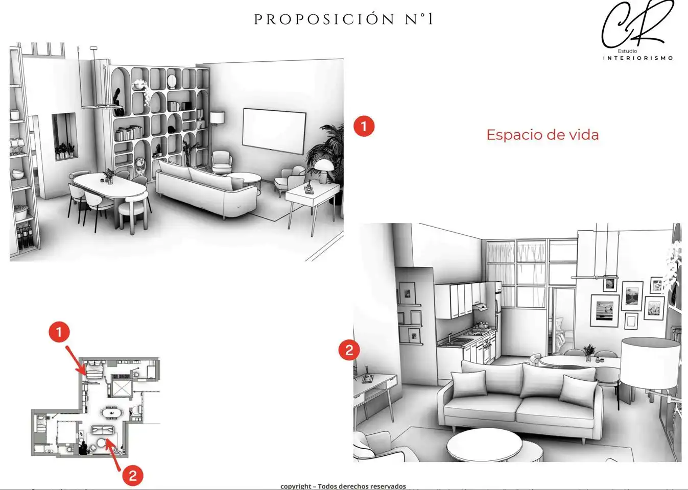 Sala de estar de Piso en venta en Cádiz
