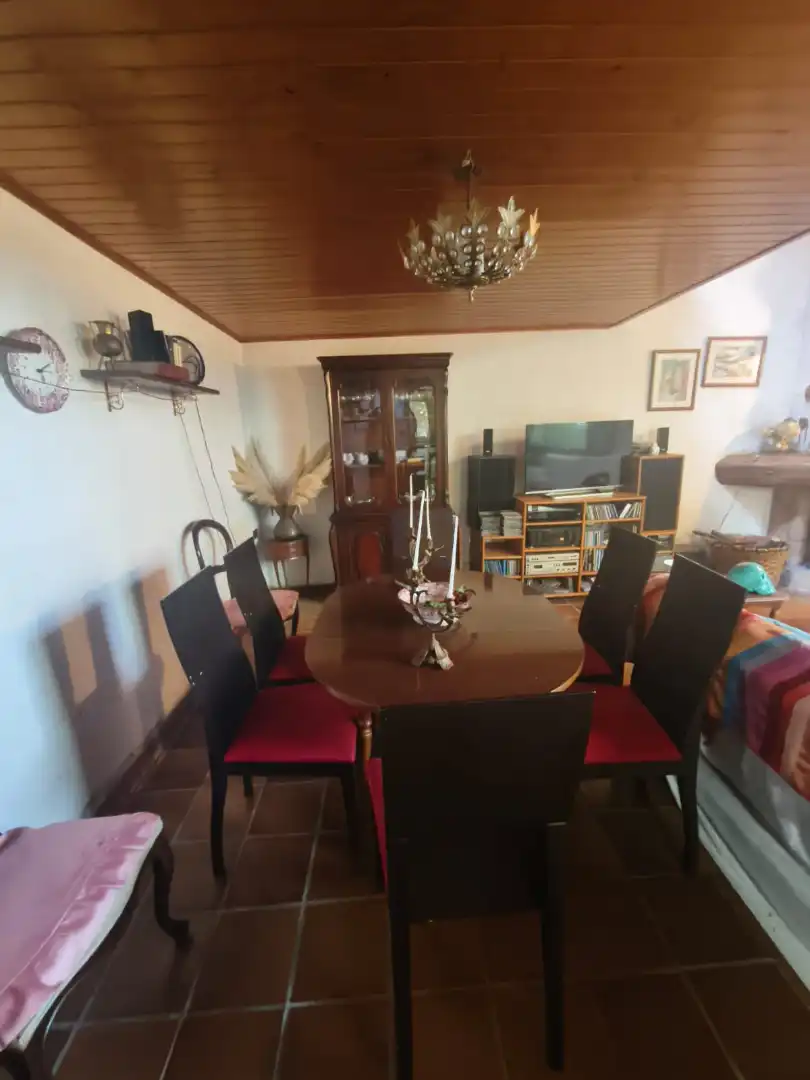 Dining room of Houses for sale in Vilamarín  with Private garden, Furnished and Oven