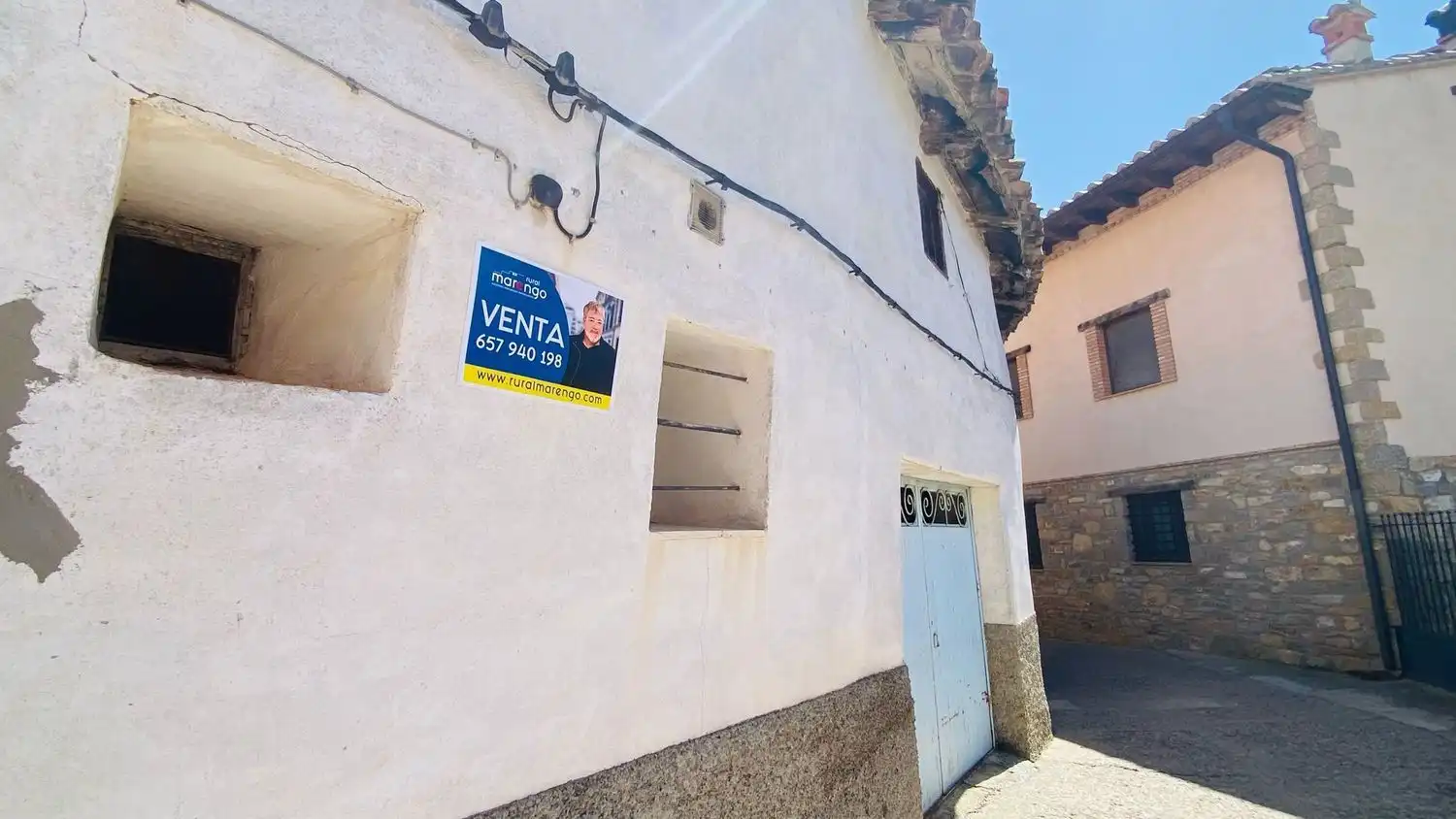 Vista exterior de Casa o chalet en venta en Nogueruelas con Trastero