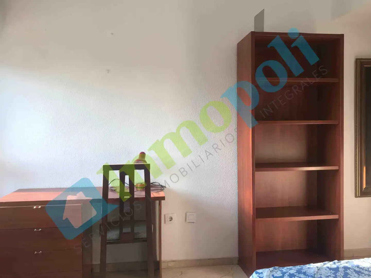 Schlafzimmer von Wohnung zur Miete in Badajoz mit Klimaanlage, Möbliert und Ofen