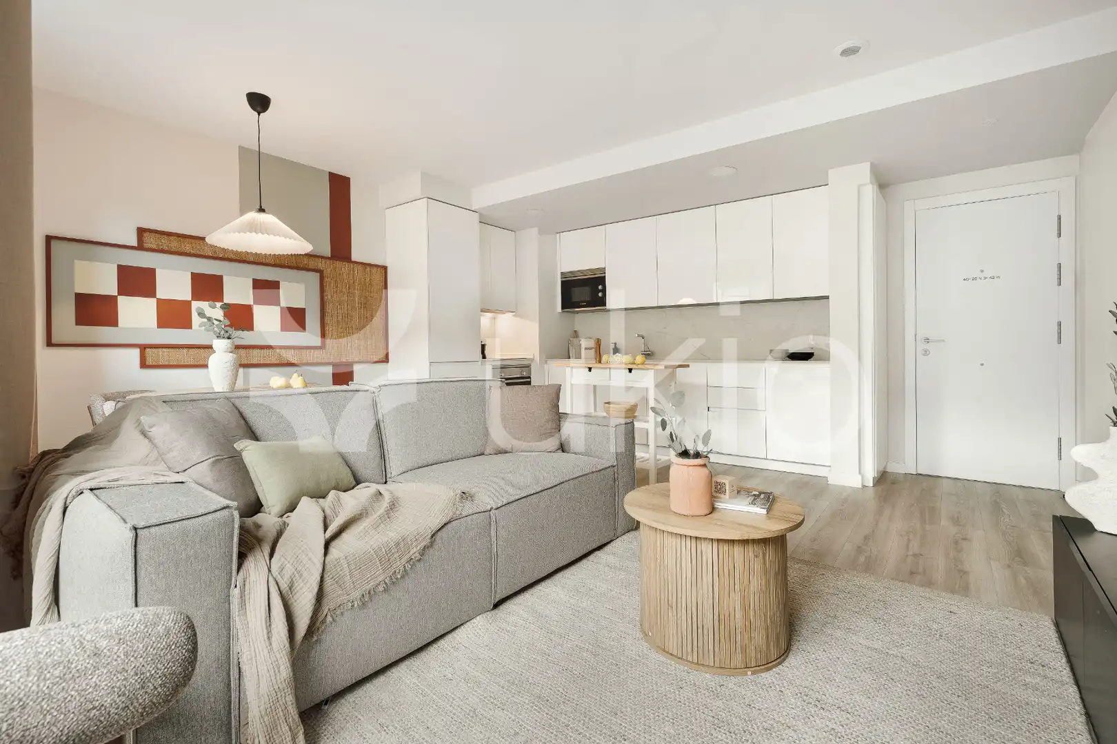 Wohnzimmer von Wohnungen zur Miete in Madrid mit Heizung, Möbliert und Ofen
