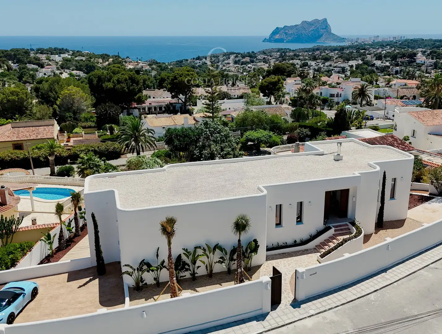 Vista exterior de Casa o chalet en venta en Benissa con Aire acondicionado, Calefacción y Jardín privado