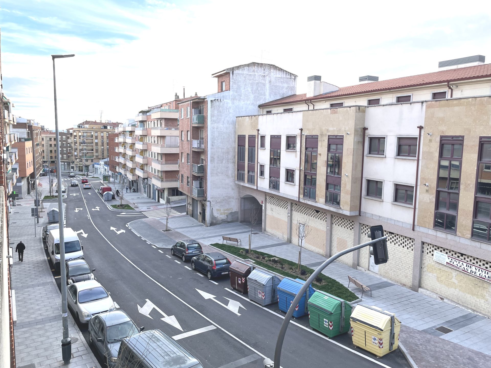 Vista exterior de Pis en venda en Salamanca Capital amb Calefacció, Moblat i Balcó