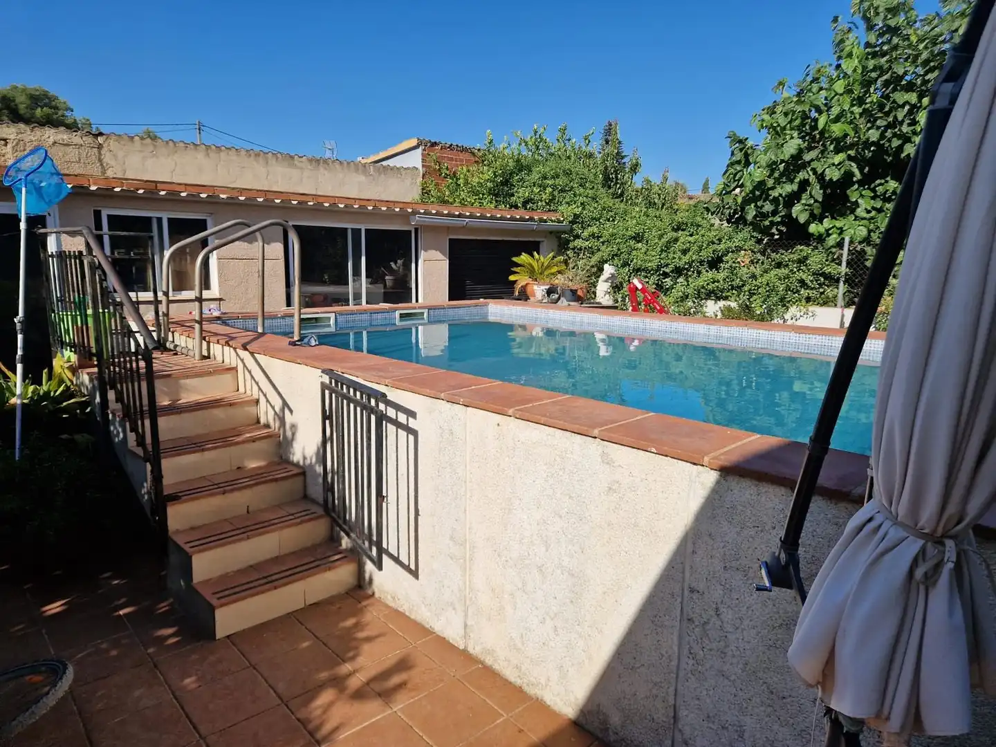 Swimming pool of Houses for sale in Valls  with Air Conditioner, Terrace and Swimming Pool