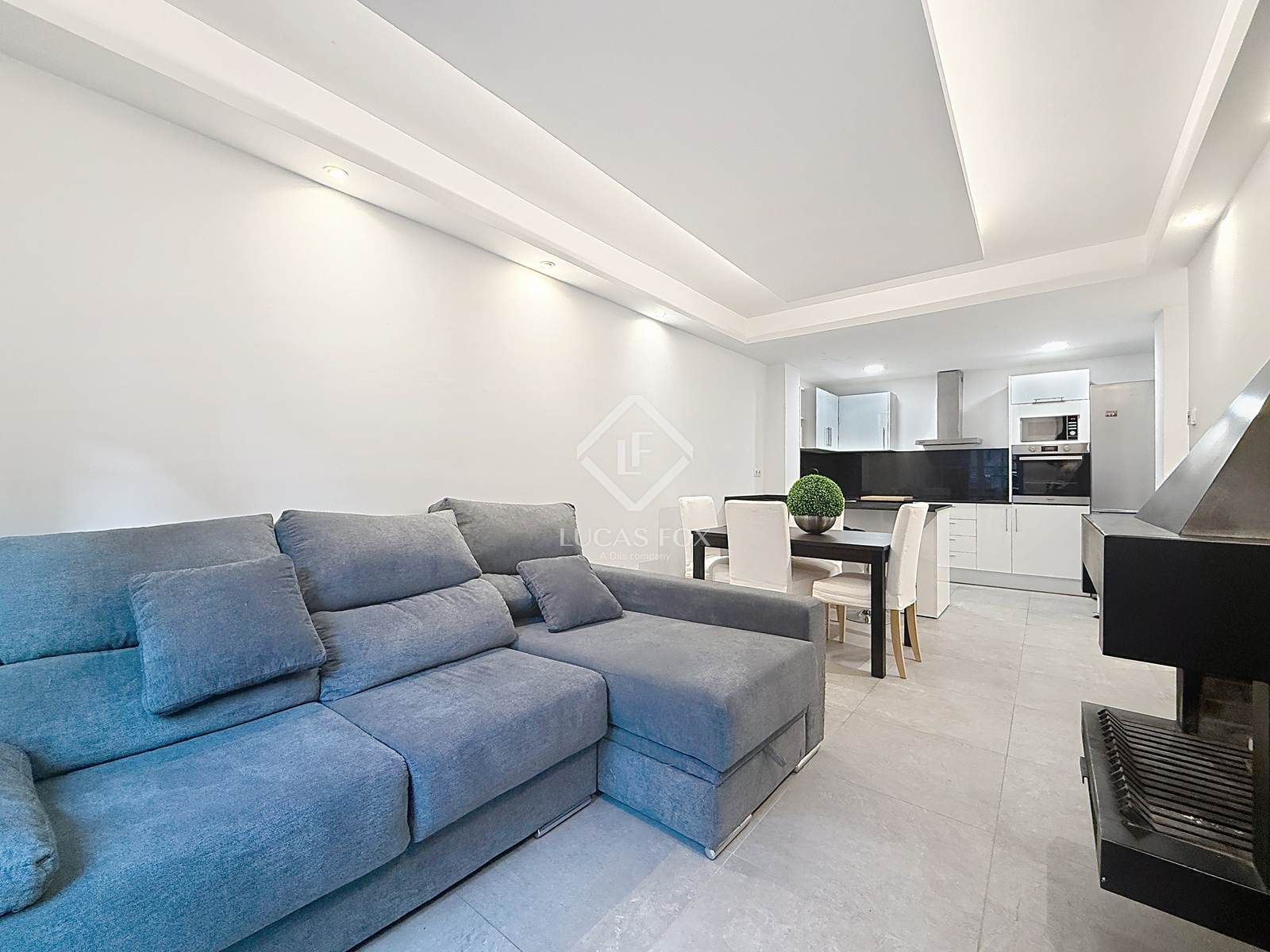 Sala de estar de Piso de alquiler en Canillo con Calefacción, Terraza y Amueblado