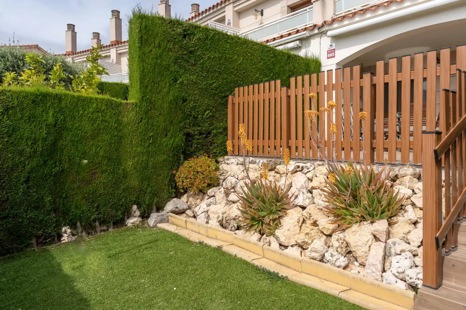 Jardín de Casa adosada en venta en Mont-roig del Camp con Aire acondicionado, Jardín privado y Terraza