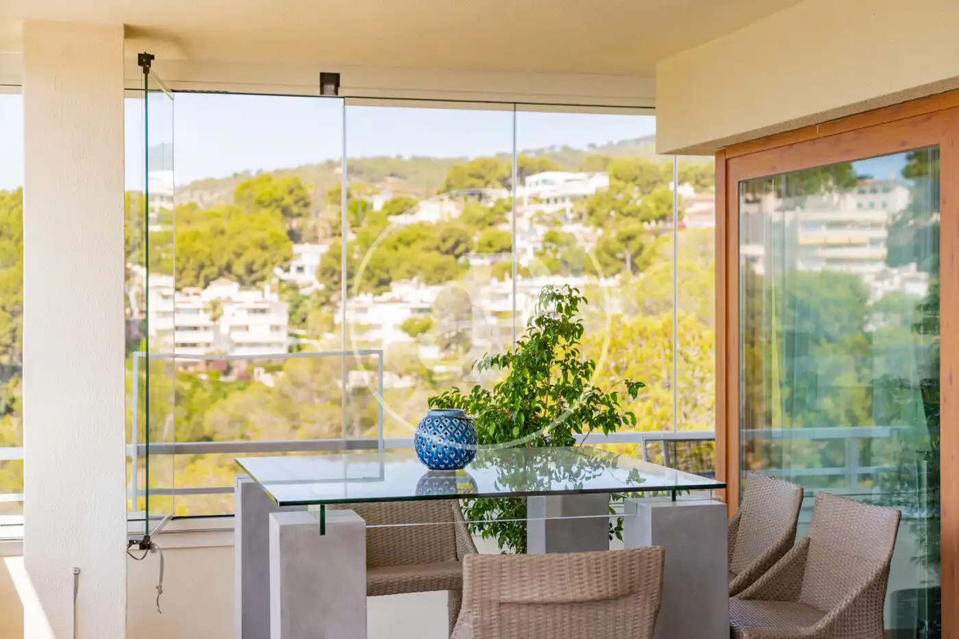 Terrasse von Dachboden zum Verkauf in Calvià mit Klimaanlage, Heizung und Terrasse