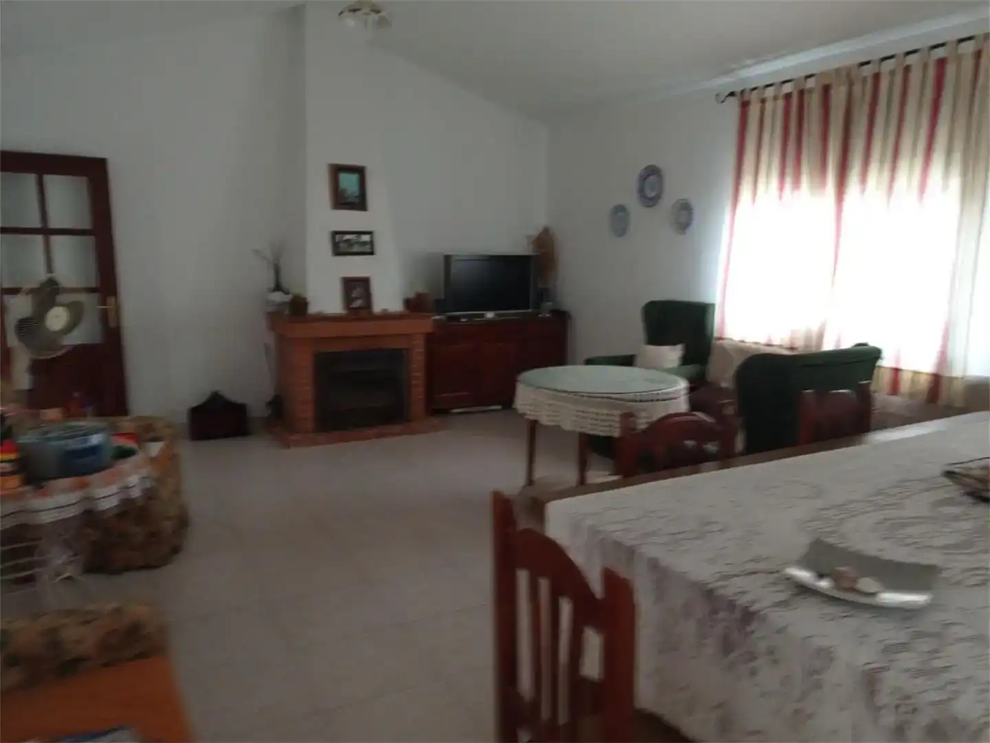 Sala de estar de Casa o chalet en venta en Cilleros con Jardín privado, Trastero y Piscina