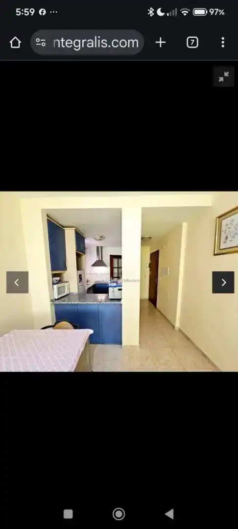 Cocina de Piso en venta en Rubite con Trastero, Amueblado y Balcón