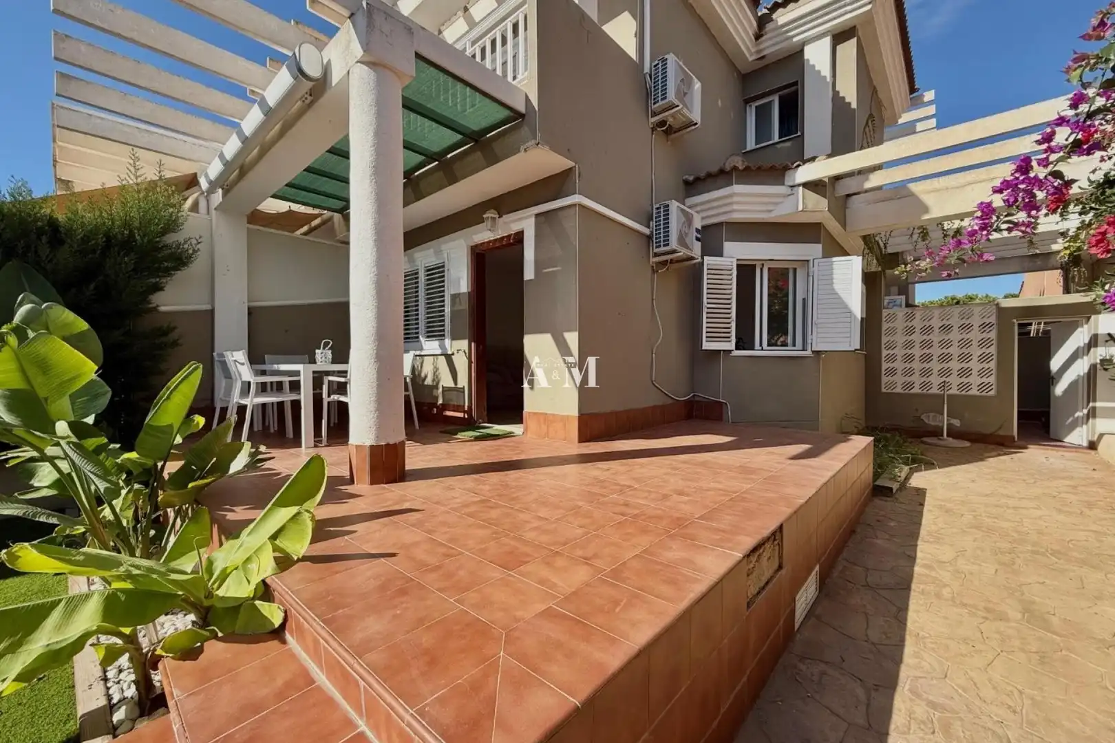 Terrace of Detached homes for rent in Santa Pola  with Terrace, Swimming Pool and Furnished