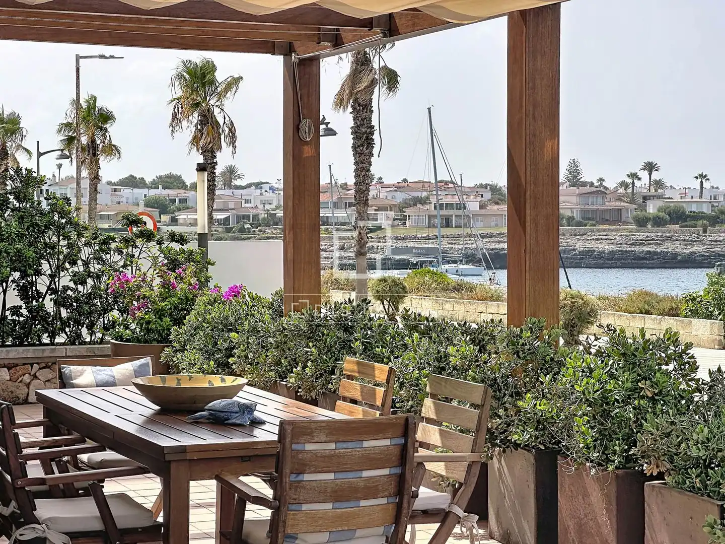 Terrasse von Wohnung zur Miete in Ciutadella de Menorca mit Klimaanlage, Heizung und Privatgarten