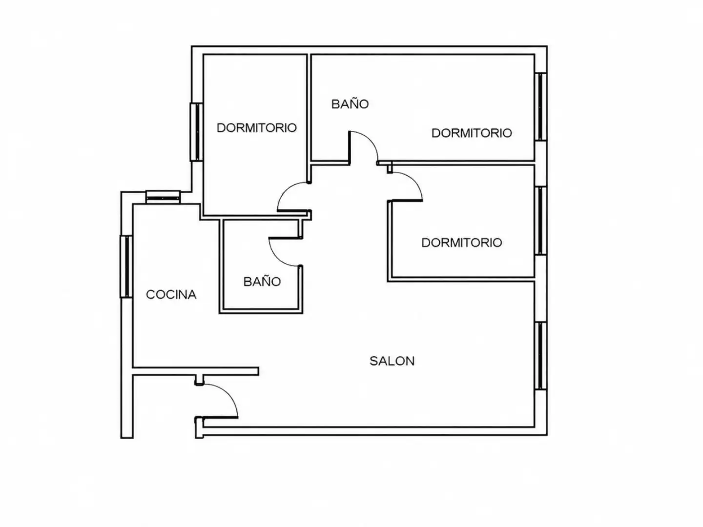Piso en venta en Langreo