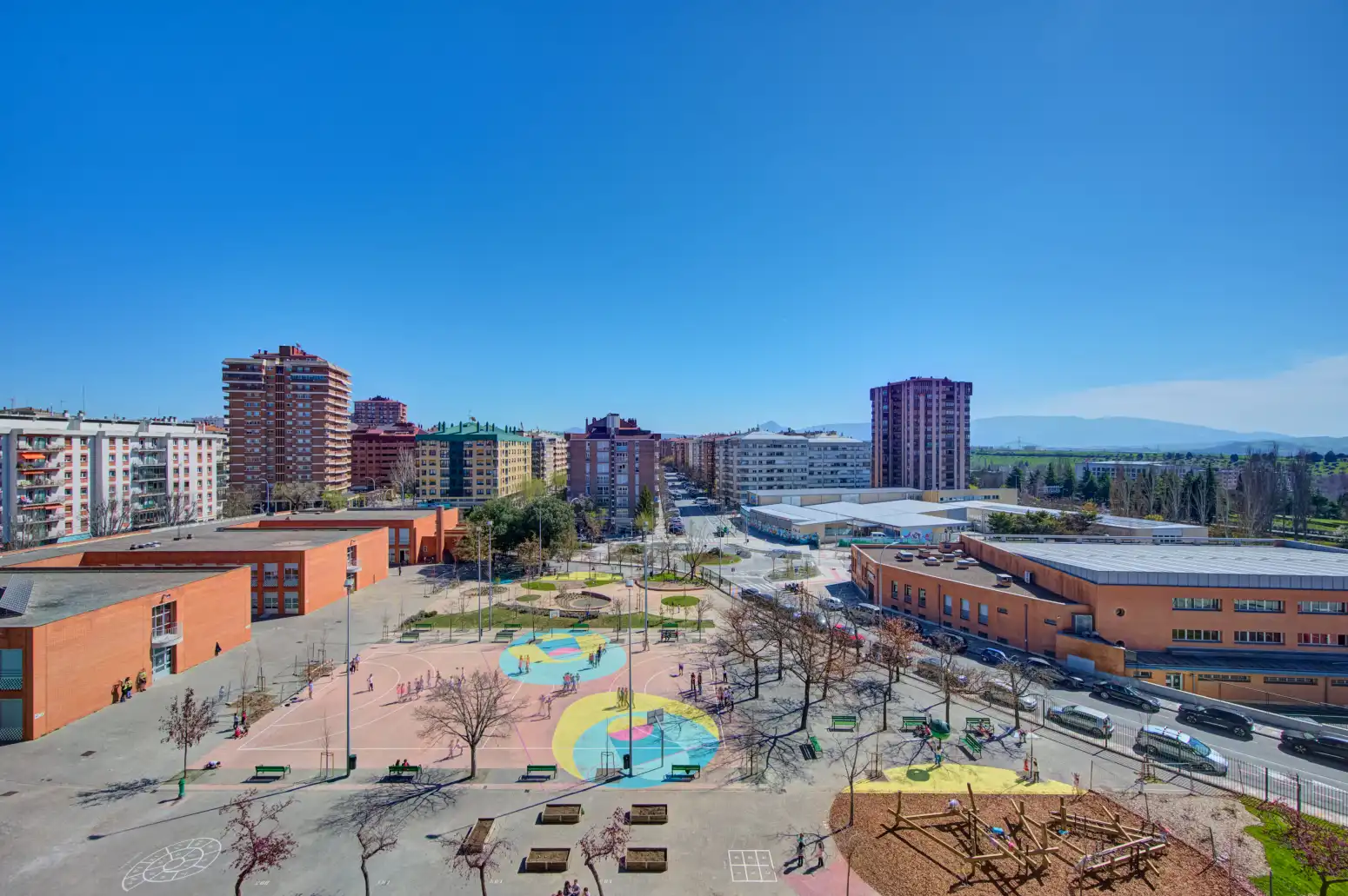 Exterior view of Flat for sale in  Pamplona / Iruña  with Air Conditioner, Heating and Parquet flooring