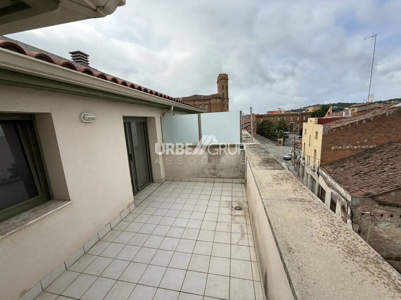 Terraza de Dúplex de alquiler en Terrassa con Aire acondicionado, Calefacción y Terraza