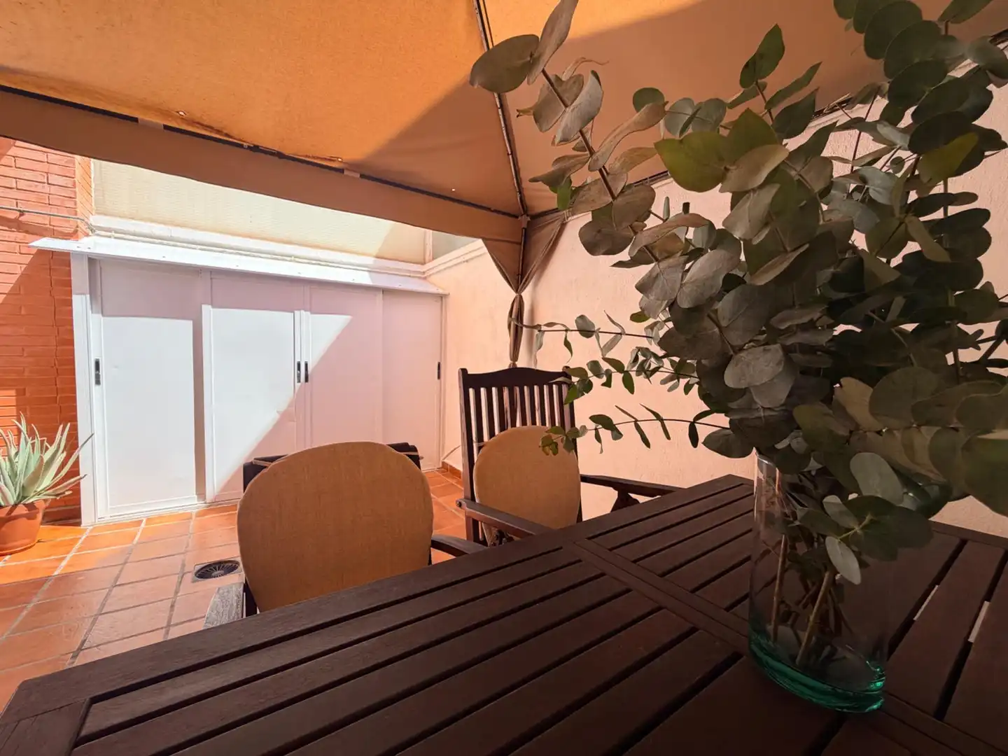 Terrace of Detached homes for rent in Elche / Elx  with Air Conditioner, Heating and Private garden