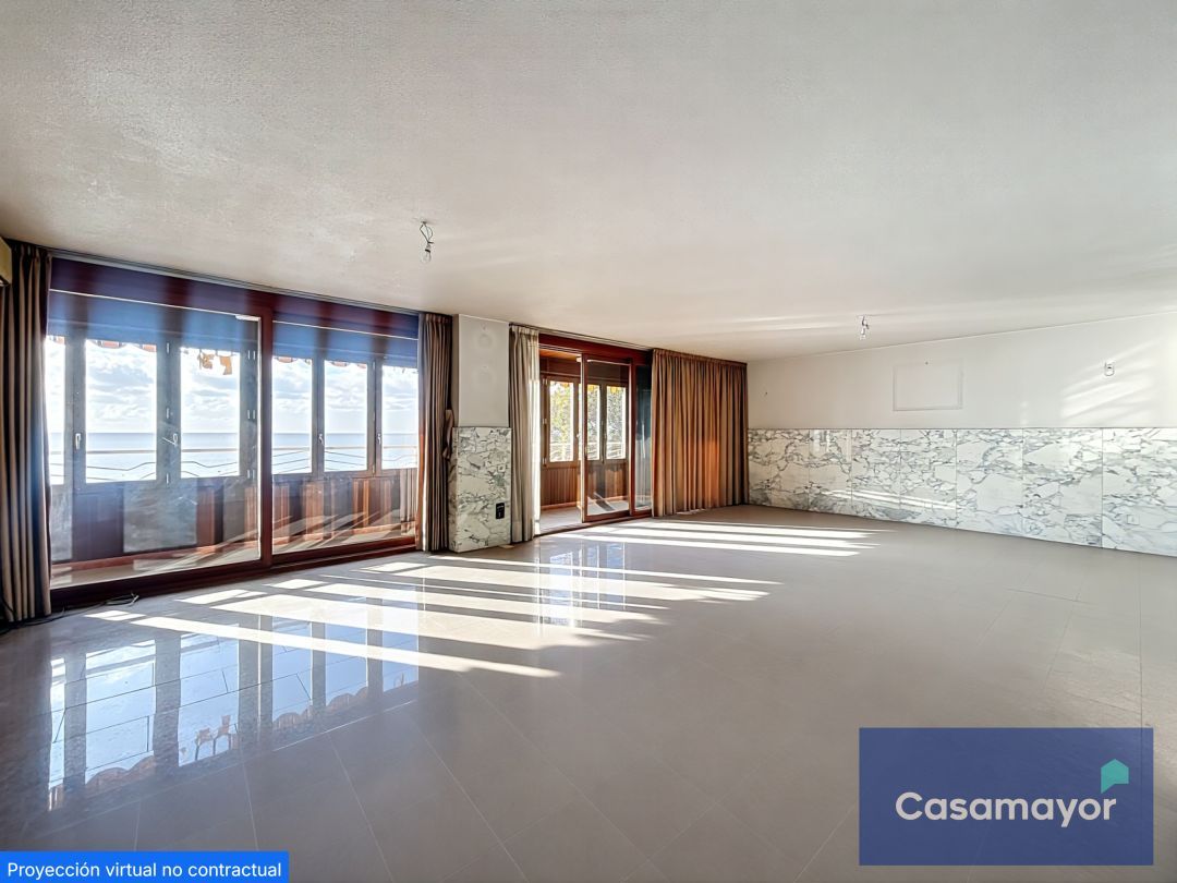 Sala d'estar de Pis en venda en Alicante / Alacant amb Terrassa