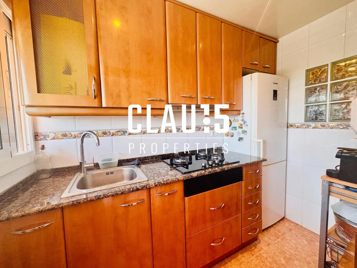 Cocina de Piso en venta en Malgrat de Mar con Balcón y Piscina comunitaria