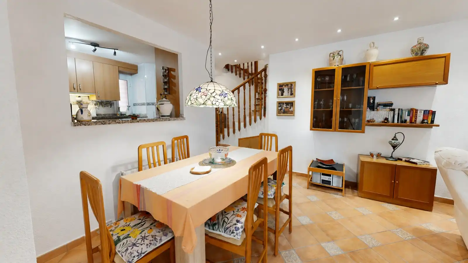 Menjador de Casa o xalet en venda en Alicante / Alacant amb Aire condicionat, Calefacció i Terrassa