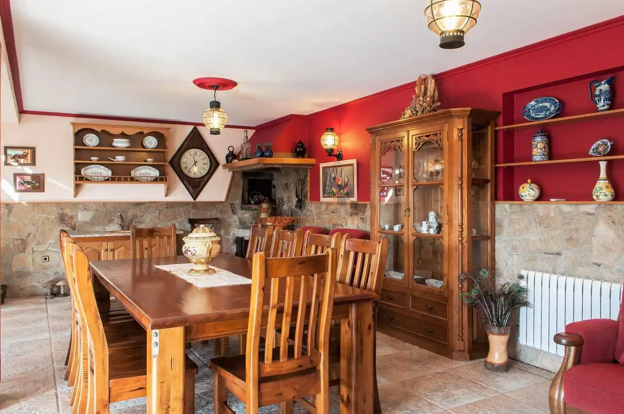Comedor de Casa o chalet en venta en San Sadurniño con Calefacción, Jardín privado y Terraza