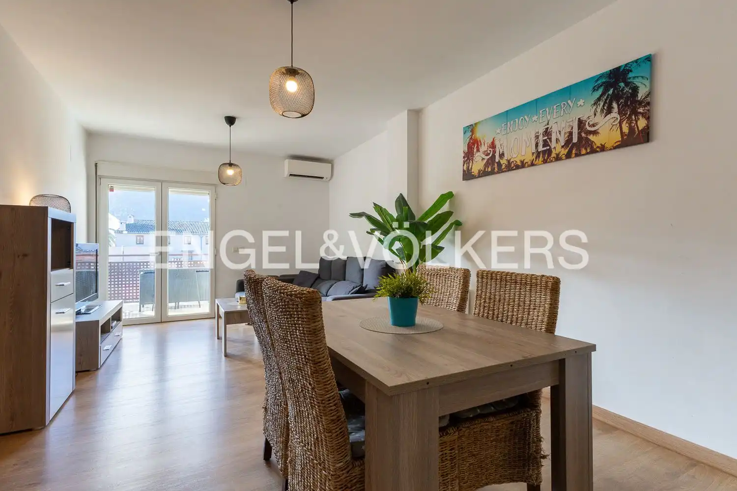Dining room of Flat for sale in Xaló  with Air Conditioner, Heating and Terrace