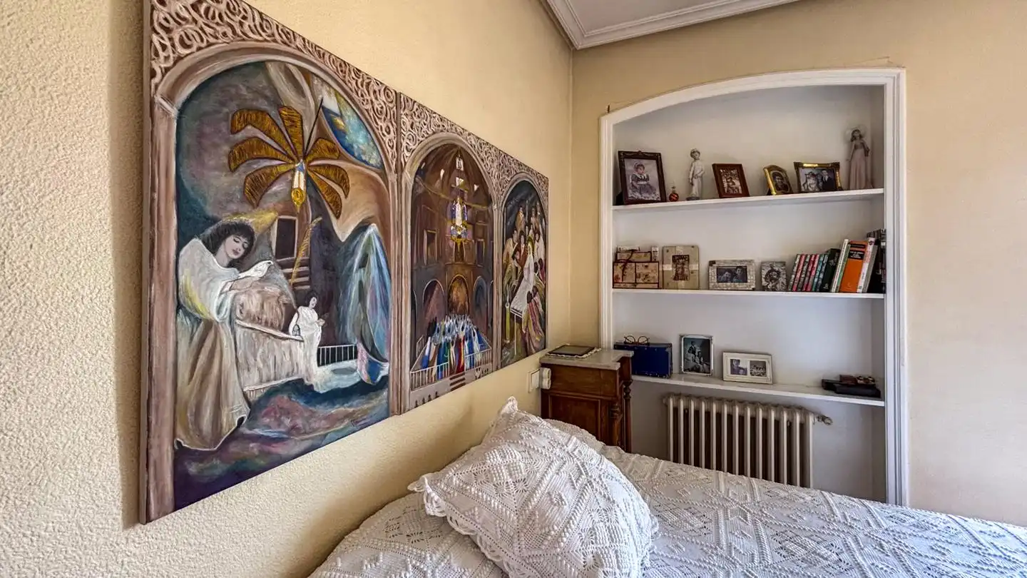 Dormitori de Casa o xalet en venda en Elche / Elx amb Calefacció, Jardí privat i Parquet