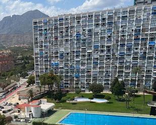 Vista exterior de Apartament en venda en Benidorm amb Aire condicionat i Piscina