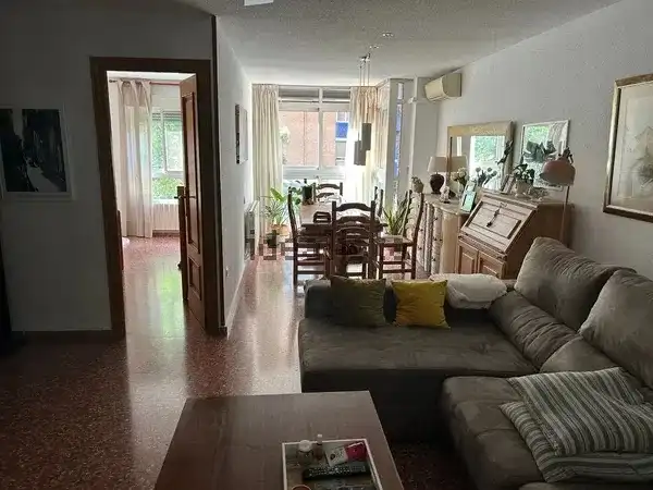 Sala de estar de Piso en venta en Valencia con Aire acondicionado, Calefacción y Balcón